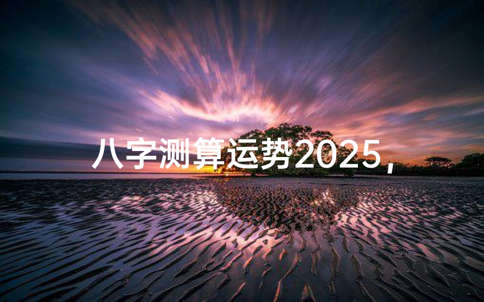 八字测算运势2025,精准预测未来一年的吉凶祸福