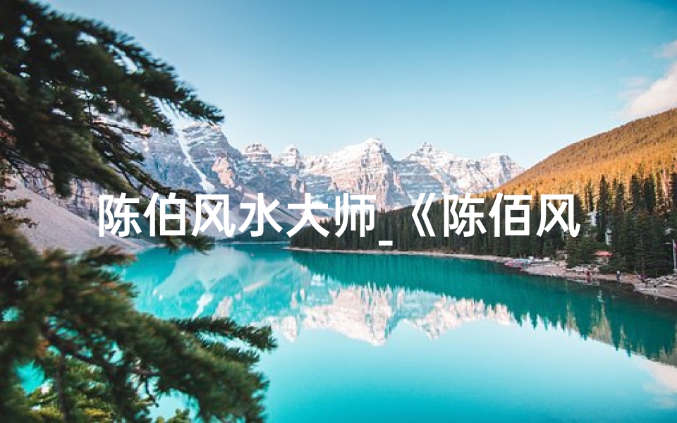 陈伯风水大师_《陈佰风水秘籍:探寻古代风水智慧宝库》