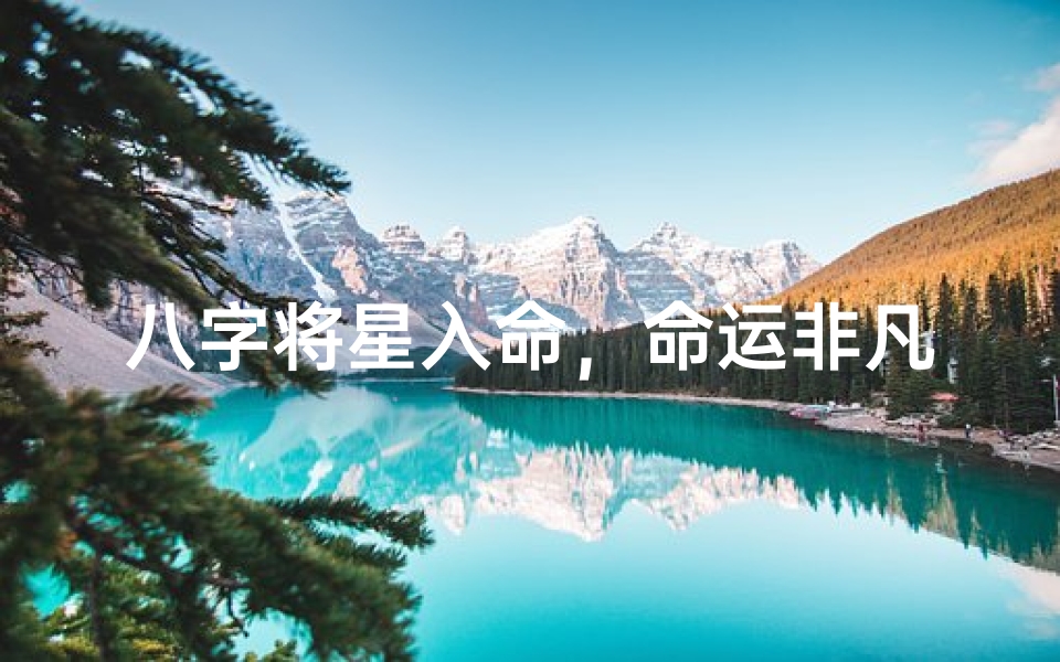 八字将星入命,命运非凡人生路