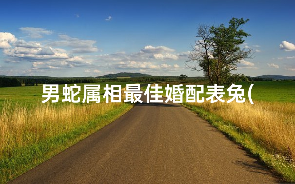 男蛇属相最佳婚配表兔(属蛇的婚配表)