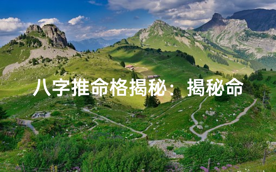 八字推命格揭秘:揭秘命运之谜的神奇法则