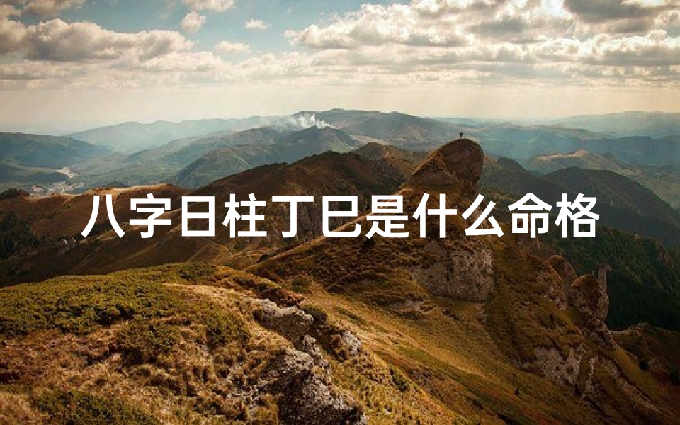 八字日柱丁巳是什么命格—《丁巳日柱:揭秘八字命格中的独特魅力》