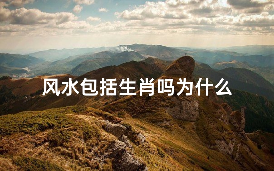 风水包括生肖吗为什么