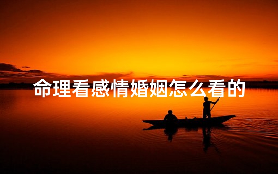 命理看感情婚姻怎么看的(八字怎么看婚姻)-东贵算卦网