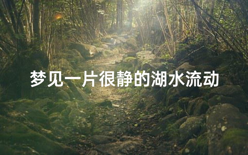 梦见一片很静的湖水流动-梦到静静的湖面