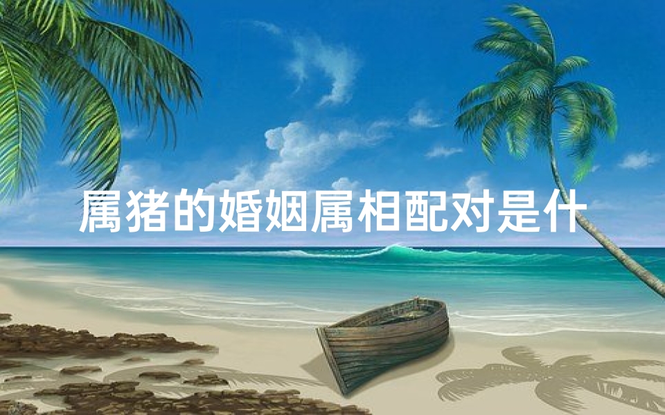 属猪的婚姻属相配对是什么(结婚属猪和什么属相好)