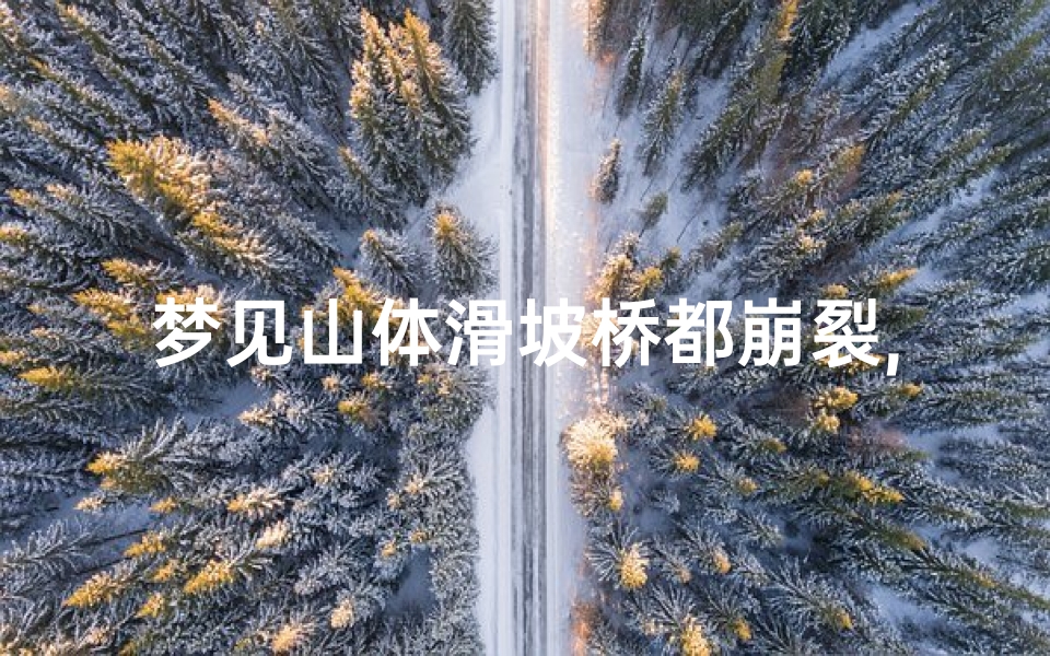 梦见山体滑坡桥都崩裂,梦见山体滑坡桥都崩裂了