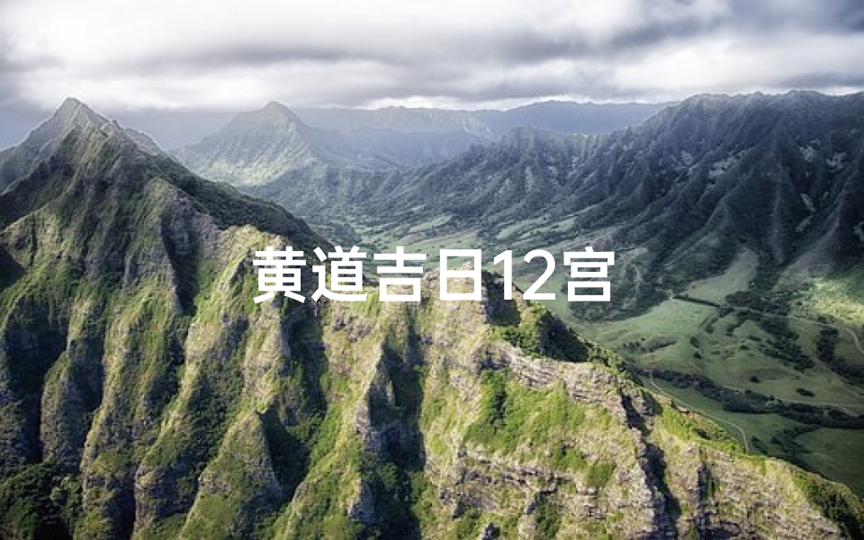 黄道吉日12宫
