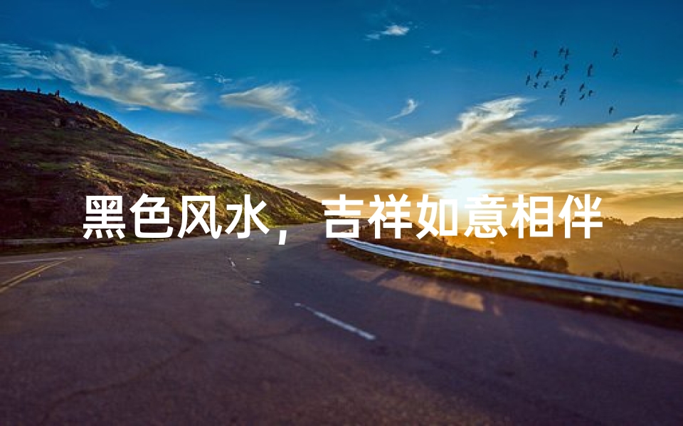 黑色风水,吉祥如意相伴