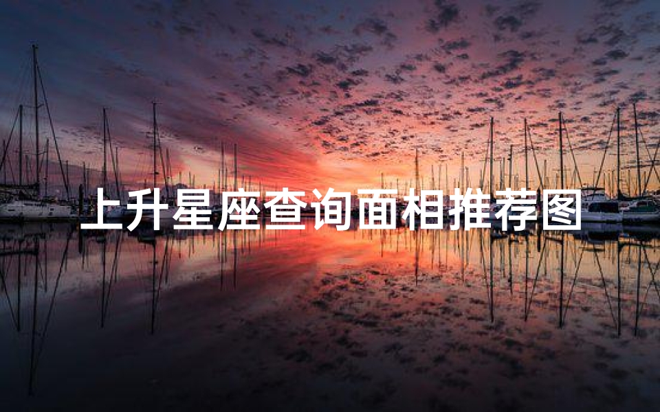 上升星座查询面相推荐图(狮子座上升星座是什么)