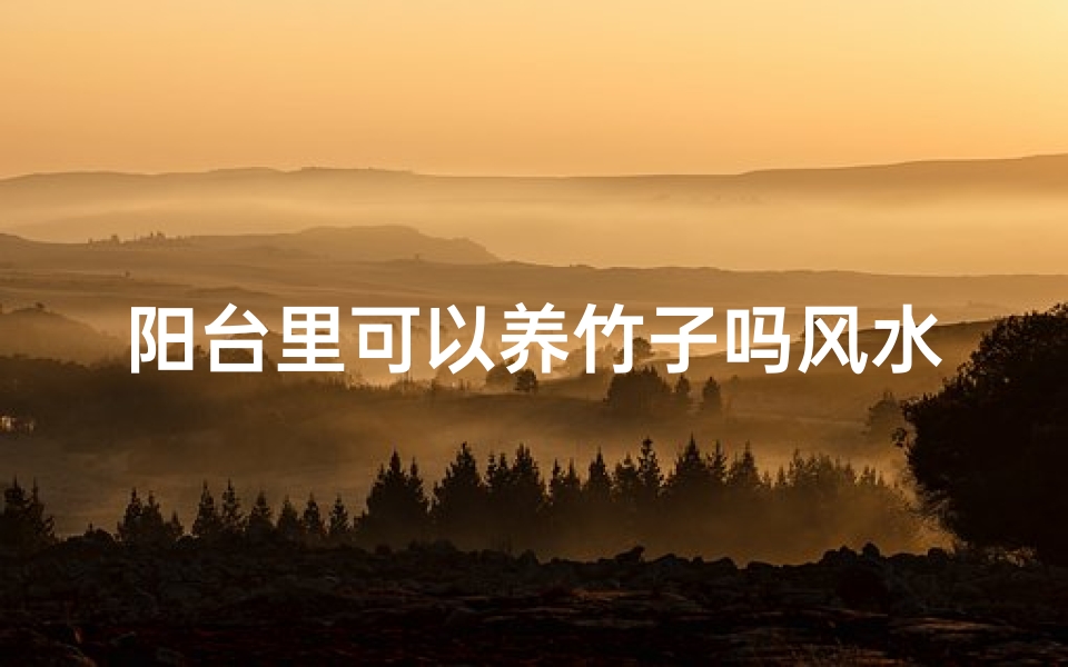 阳台里可以养竹子吗风水-阳台养竹子风水奥秘揭秘