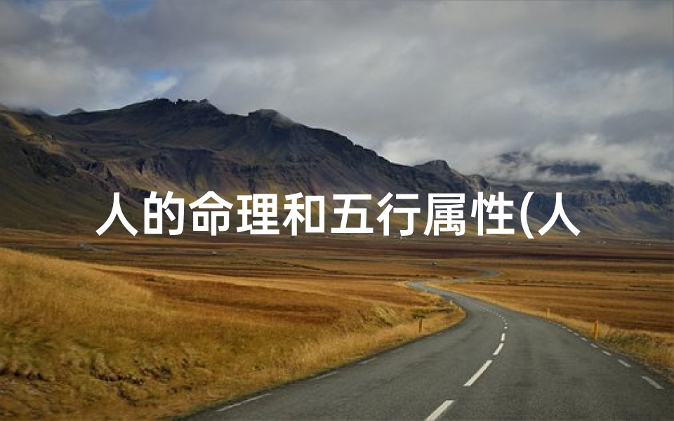 人的命理和五行属性(人的五行属什么是看纳音还是看什么,五行属什么怎么看)