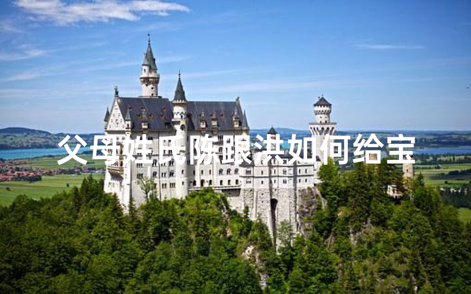 父母姓氏陈跟洪如何给宝宝起名(国学起名方法技巧解析,绝好的国学名字推荐)