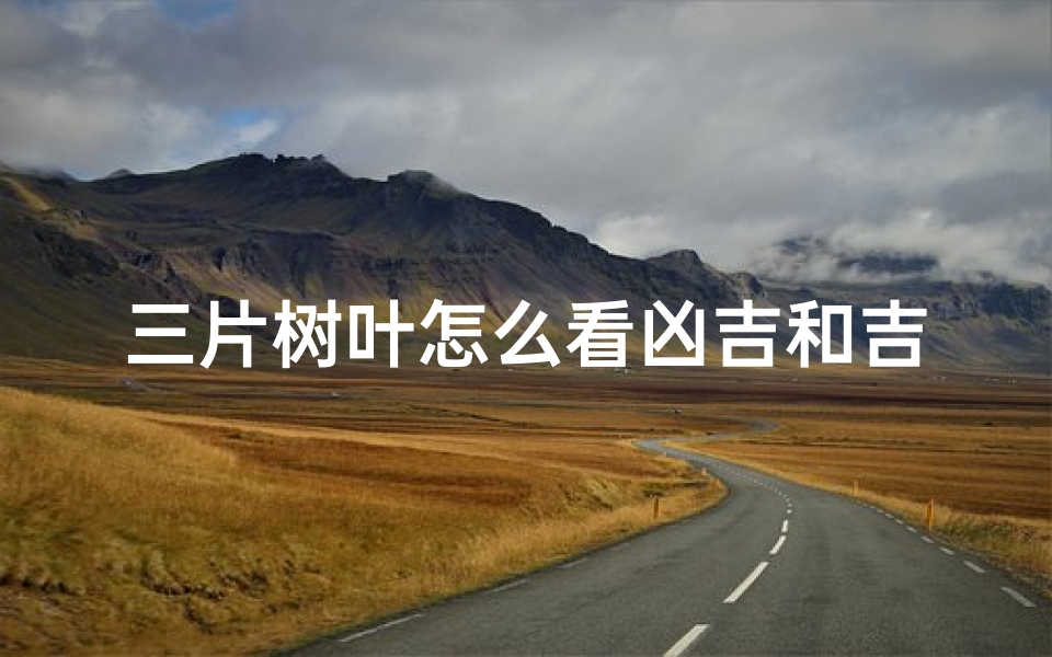 三片树叶怎么看凶吉和吉凶_三片树叶是什么意思