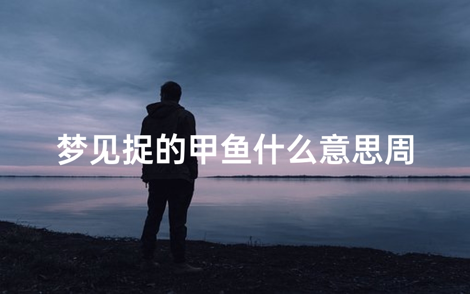 梦见捉的甲鱼什么意思周公解梦(梦到抓甲鱼是什么预兆)