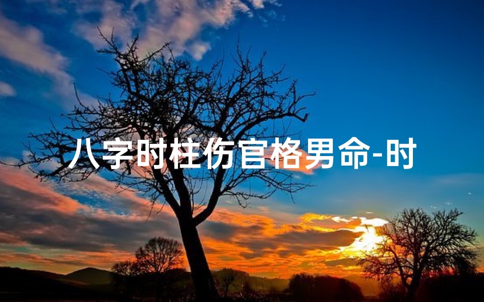 八字时柱伤官格男命-时柱伤官是伤官格吗