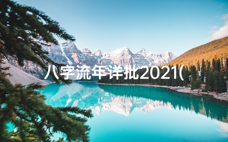 八字流年详批2021(《八字命理流年歌诀大全:揭秘人生运势密码》)