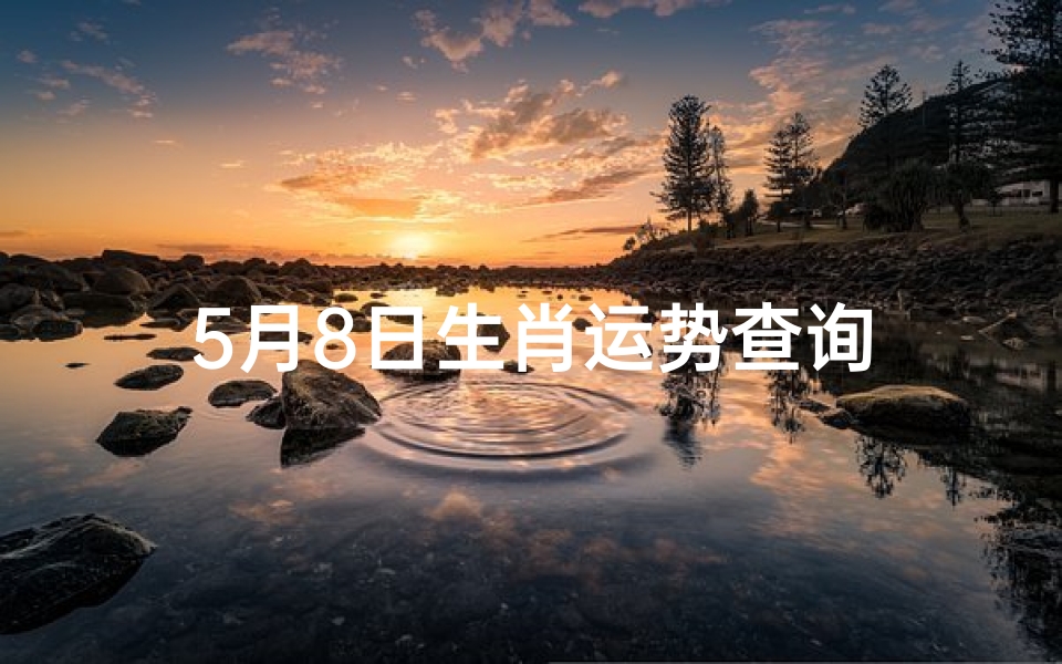 5月8日生肖运势查询