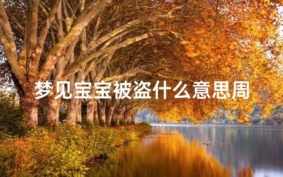 梦见宝宝被盗什么意思周公解梦(女人梦见自己财物被偷是什么意思)