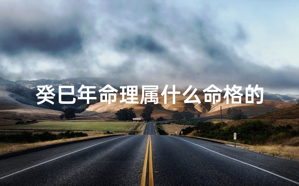 癸巳年命理属什么命格的人(2013年属蛇的是什么命)