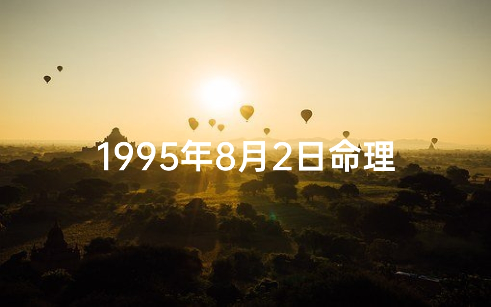 1995年8月2日命理(八字称骨)