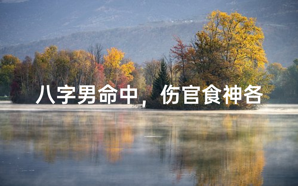 八字男命中,伤官食神各代表谁?