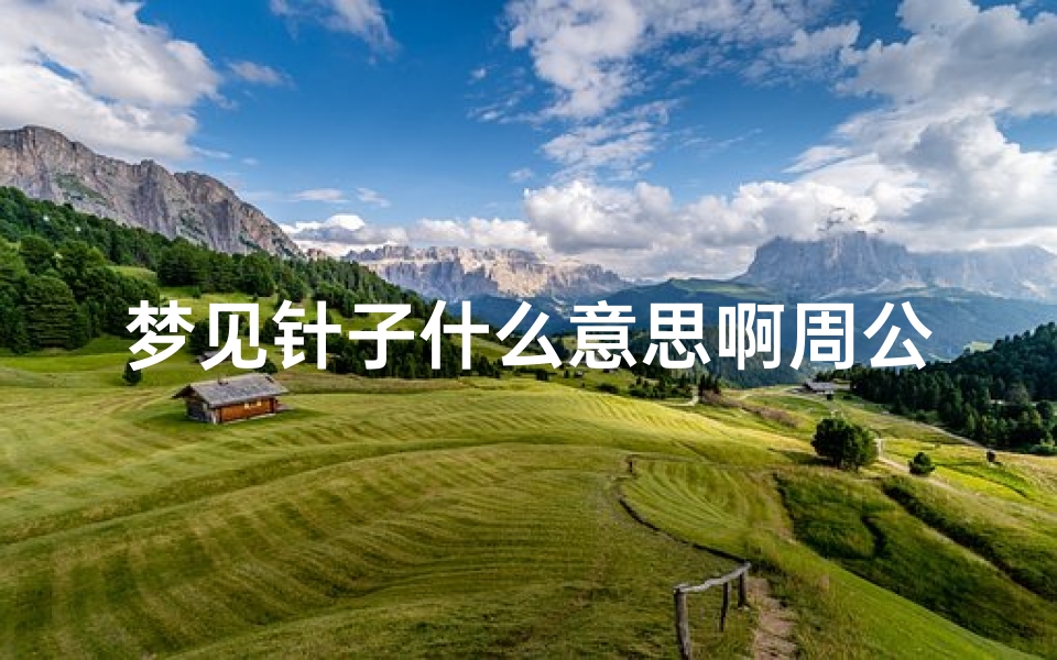 梦见针子什么意思啊周公解梦(梦见榛树是什么意思)