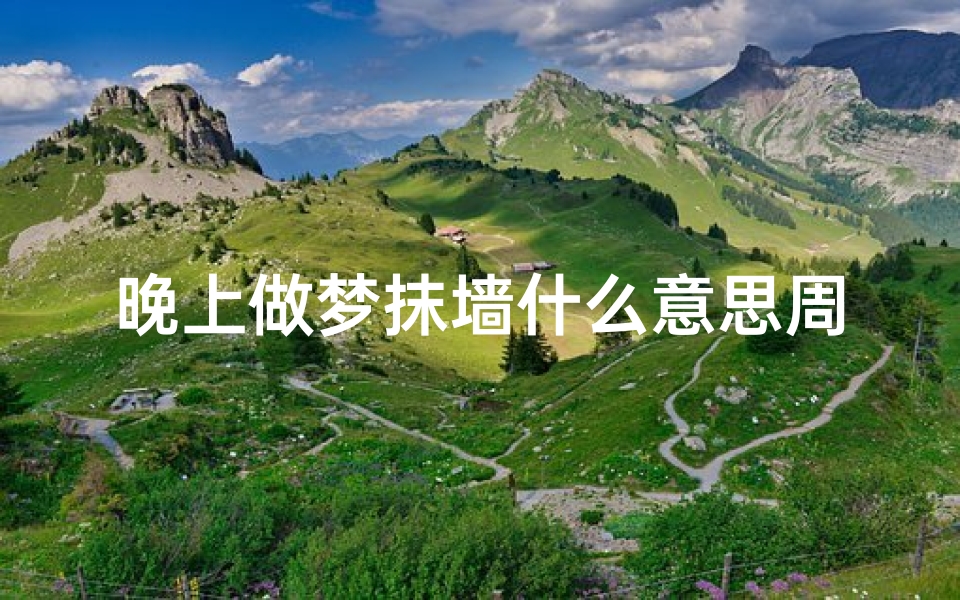 晚上做梦抹墙什么意思周公解梦(梦见小舅子用泥抹墙 )