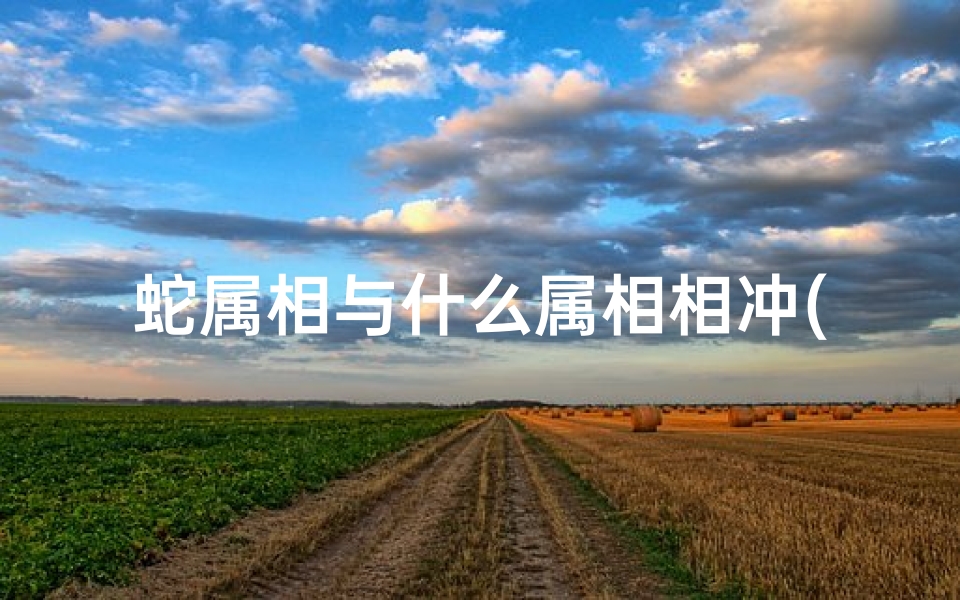 蛇属相与什么属相相冲(蛇与什么属相相克相冲)