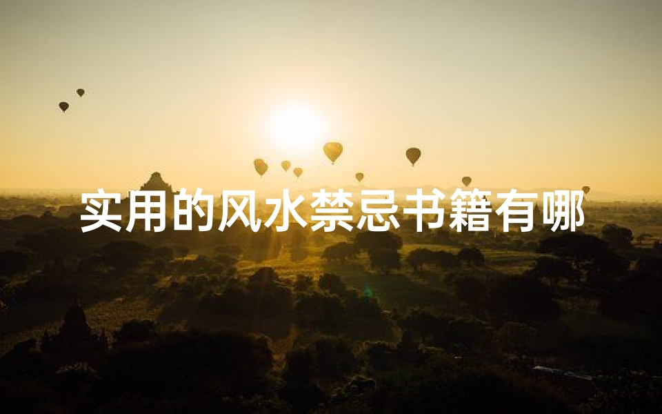 实用的风水禁忌书籍有哪些(有没有关于风水的书籍推荐)