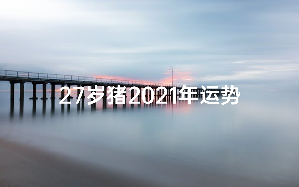 27岁猪2021年运势;属猪28岁今年运势大揭秘:财运亨通,事业腾飞