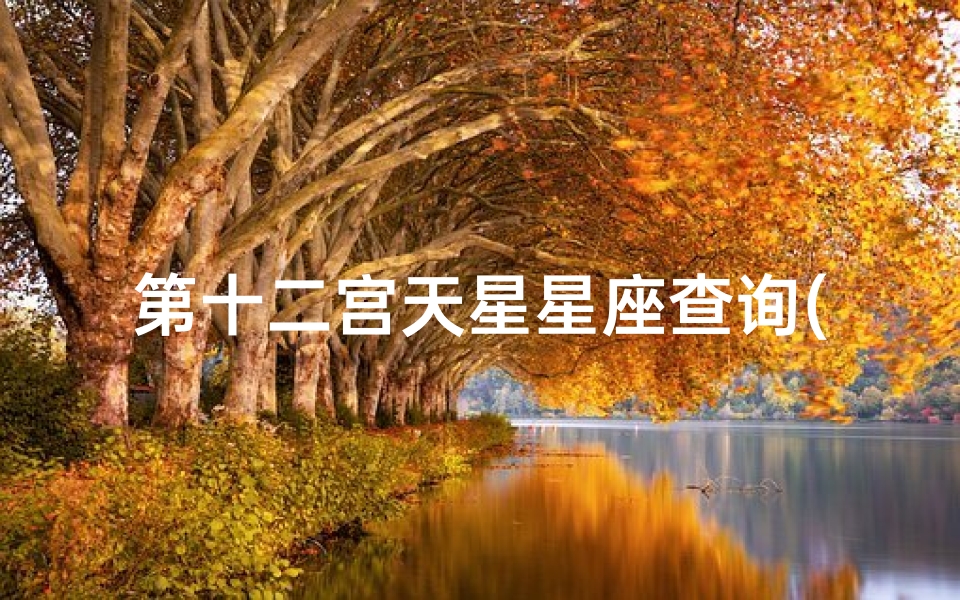 第十二宫天星星座查询(十二星座宫位查询表怎么查自己的星座对应的十二宫)